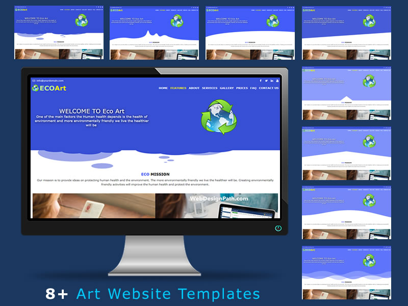 Joomla 4 Eco Art Pack