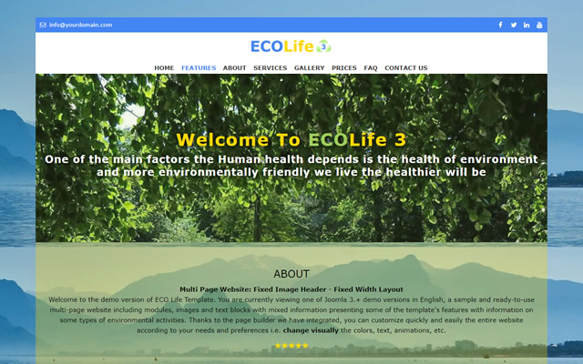 Eco life 3 fixed layout